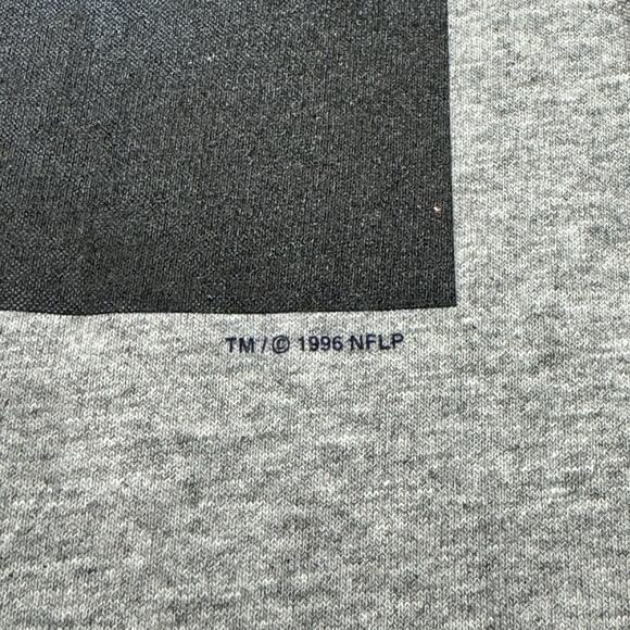 Vintage 1996 Nutmeg Lee Sports Dallas Cowboys NFL Graphic T-Shirt Aikman Size M - Picture 3 of 9